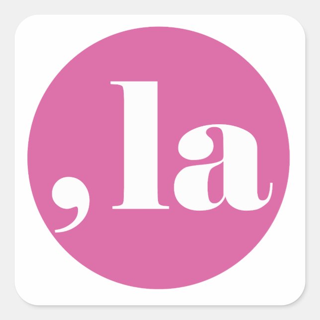 Adesivo Quadrado Vírgula, Kamala Harris. (Frente)