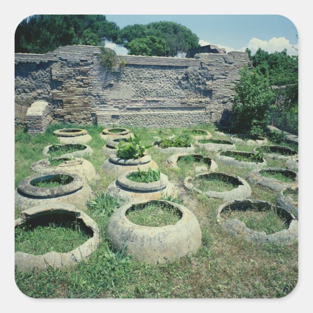 Adesivo Quadrado Visão das compradas (Frente)