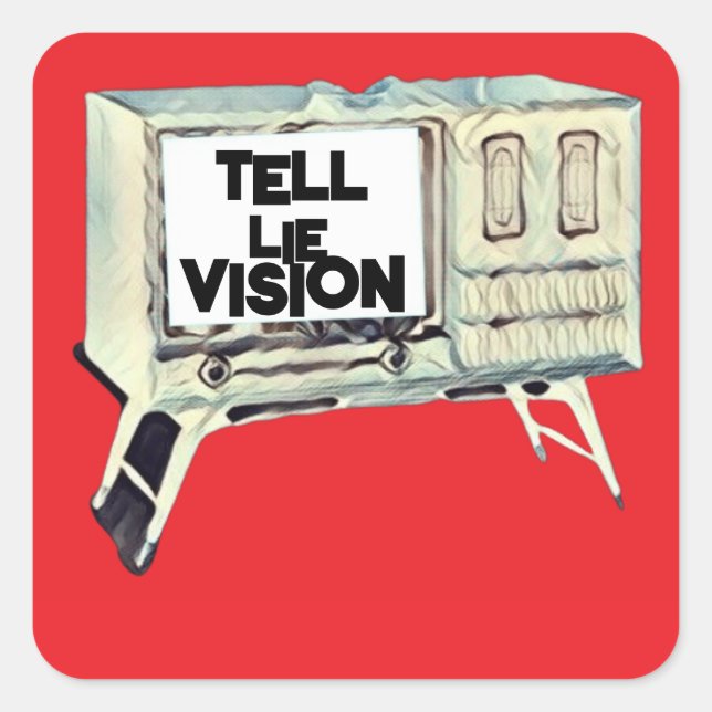 ADESIVO QUADRADO VISÃO DO TEL LIE (Frente)