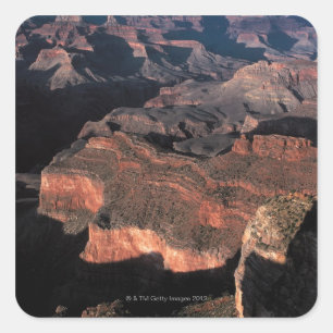 Adesivo Quadrado Vista aérea de Grand Canyon , Arizona