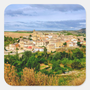 Adesivo Quadrado Vista de Torres del Rio
