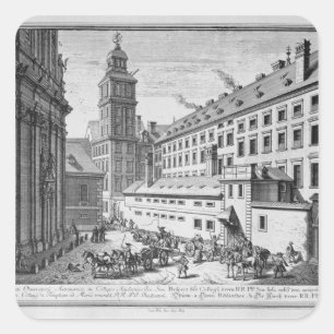 Adesivo Quadrado Vista do novo Observatório no Jesuíta