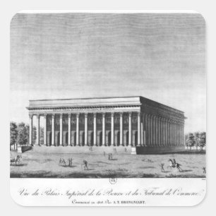 Adesivo Quadrado Vista do Palácio Imperial de BCourse