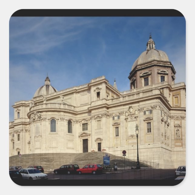 Adesivo Quadrado Vista exterior da tribuna (Frente)