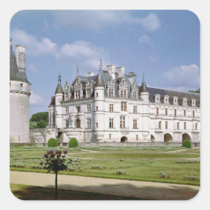 Adesivo Quadrado Vista exterior do Donjon