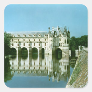 Adesivo Quadrado Vista exterior do Donjon