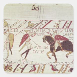 Adesivo Quadrado Vital informa o Rei Harold