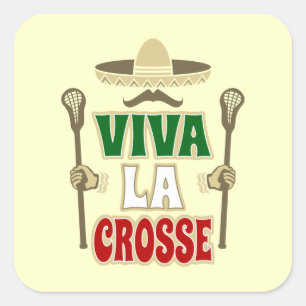 ADESIVO QUADRADO VIVA LA CROSSE