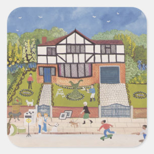 Adesivo Quadrado Vizinhança nova