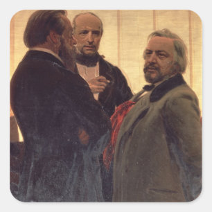 Adesivo Quadrado Vladimir Odoevsky