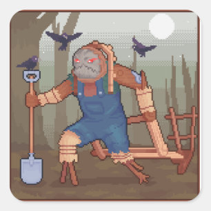 Adesivo Quadrado Você Está Assustado?