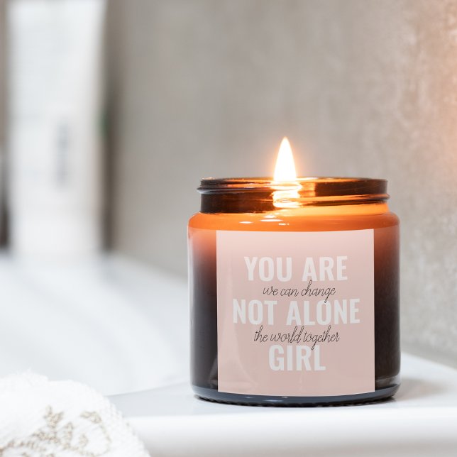 Adesivo Quadrado Você Não É A Única Cota De Motivação Positiva (Criador carregado)