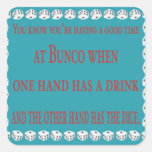 Adesivo Quadrado você sabe que você está tendo uma boa estadia