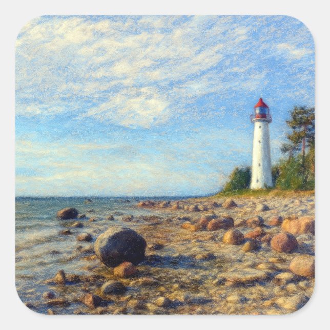 Adesivo Quadrado Vormsi Stillness (Frente)