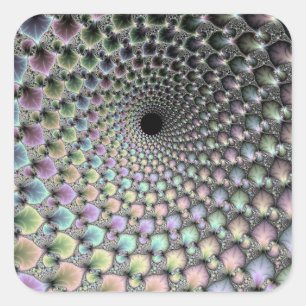 Adesivo Quadrado Vórtice