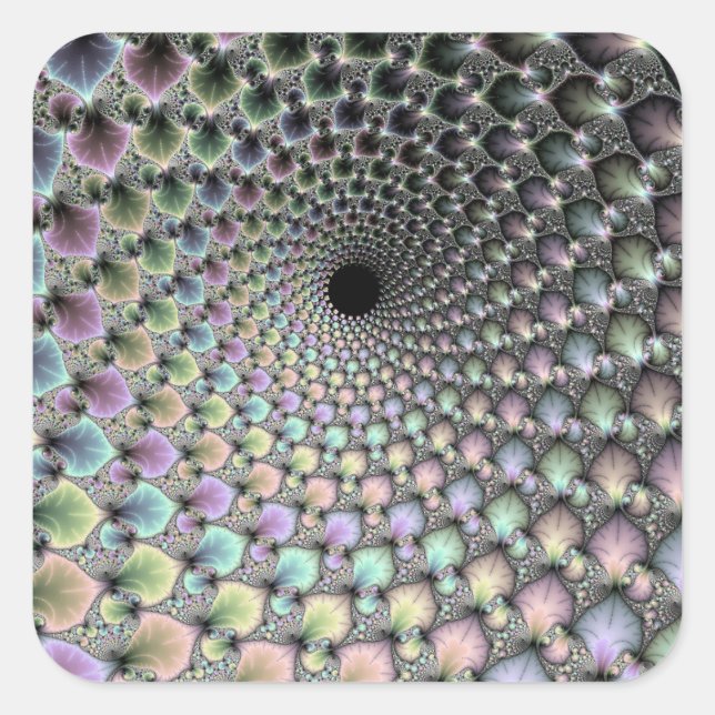 Adesivo Quadrado Vórtice (Frente)