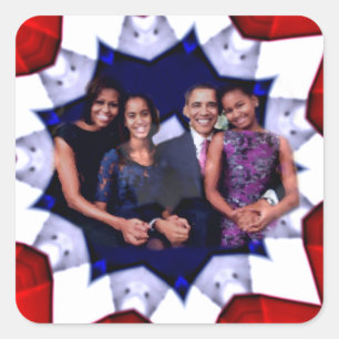 Adesivo Quadrado Votem! 2012