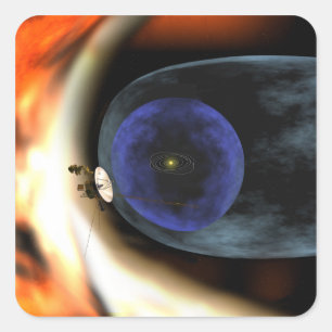 Adesivo Quadrado Voyager 2 espaçonave