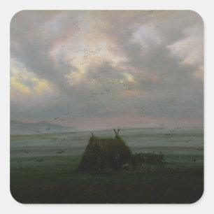 Adesivo Quadrado Waft da névoa, C. 1818-20