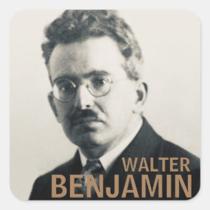 Adesivo Quadrado Walter Benjamin