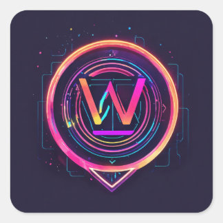 Adesivo Quadrado Wander Wisely