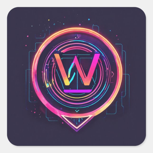 Adesivo Quadrado Wander Wisely (Frente)