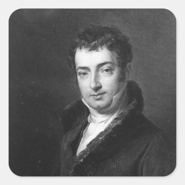Adesivo Quadrado Washington Irving (Frente)