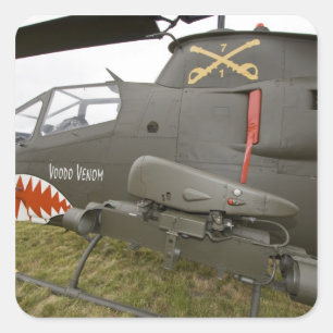 Adesivo Quadrado Washington, Olympia, airshow militar. 8