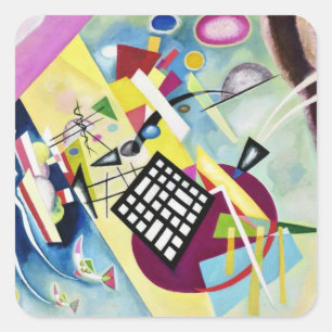 Adesivo Quadrado Wassily Kandinsky