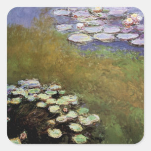 Adesivo Quadrado Water-Lillies, 1914-17