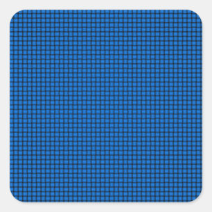 Adesivo Quadrado Weave - Azure