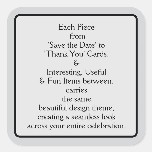 Adesivo Quadrado Welcome Pt 3 (Frente)