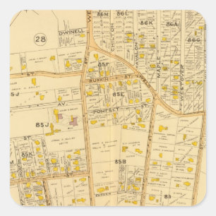 Adesivo Quadrado West Roxbury, Massachusetts 2