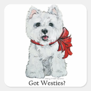 Adesivo Quadrado Westies obtido?