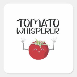 Adesivo Quadrado Whisperer de tomate