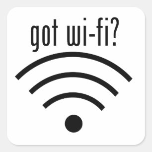 Adesivo Quadrado Wi-Fi obtido?