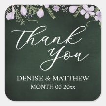 Wildflower & Fern sobre Floresta Verde