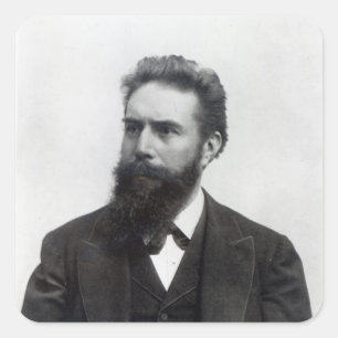 Adesivo Quadrado Wilhelm Rontgen
