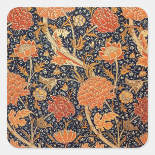 Adesivo Quadrado William Morris Cray Wallpaper Pattern