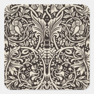 Adesivo Quadrado William Morris Daffodil Floral Wallpaper