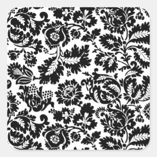 Adesivo Quadrado William Morris Venetian Damask Brocade