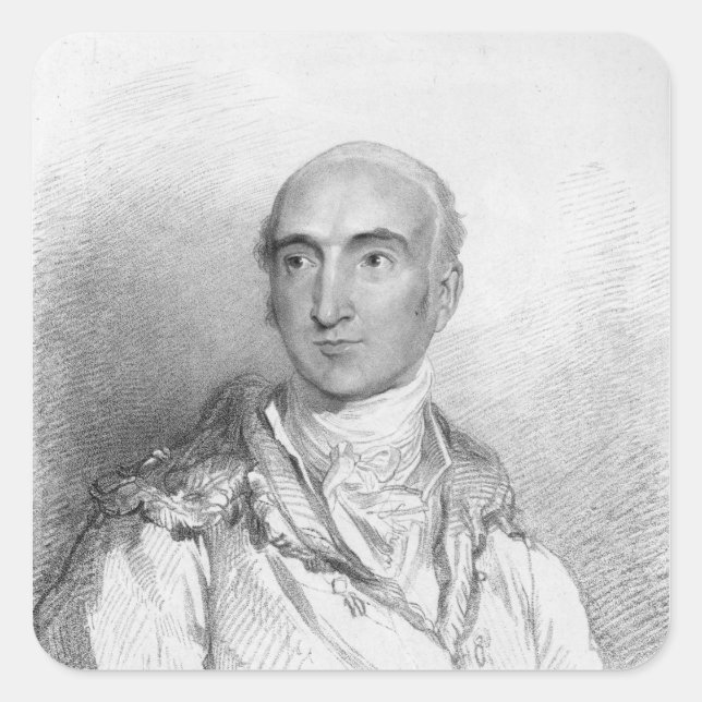 Adesivo Quadrado William So the by (Frente)