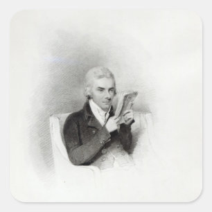 Adesivo Quadrado William Wilberforce