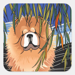 Adesivo Quadrado WILLOW WIND - Vinhetas de vaca