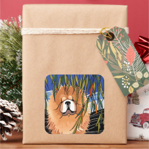 Adesivo Quadrado WILLOW WIND - Vinhetas de vaca