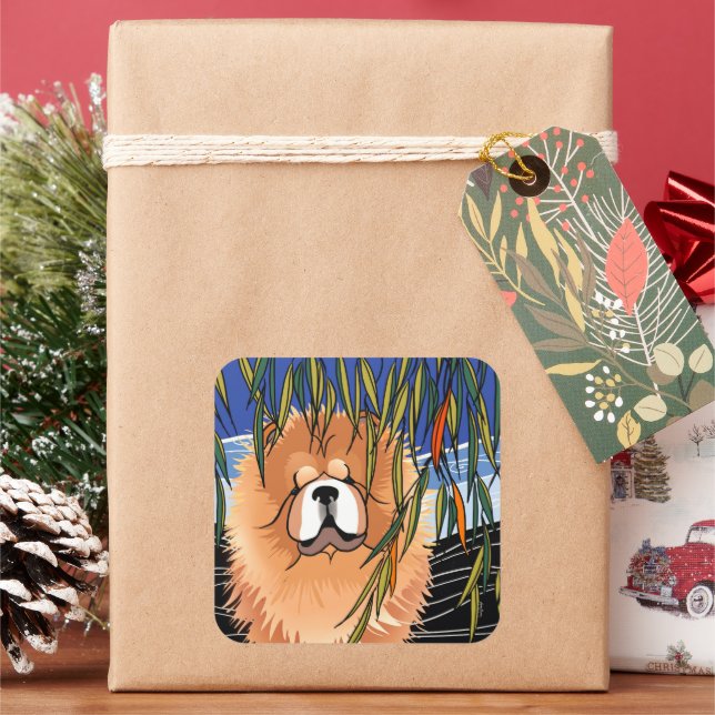 Adesivo Quadrado WILLOW WIND - Vinhetas de vaca (Feriado)