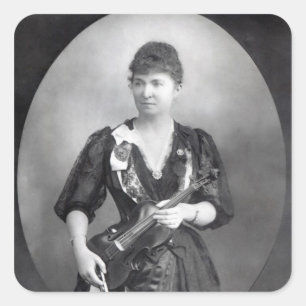 Adesivo Quadrado Wilma Norma Neruda, senhora Halle