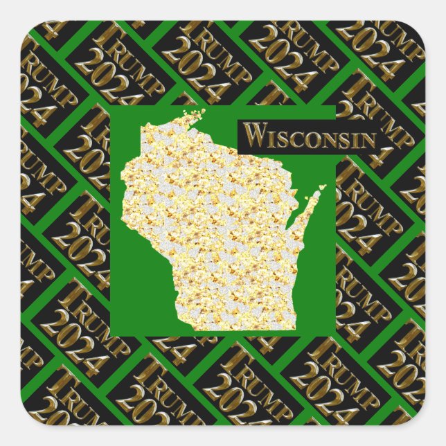 ADESIVO QUADRADO WISCONSIN (Frente)