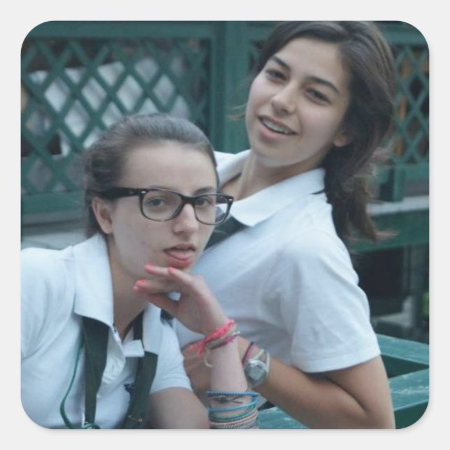 Adesivo Quadrado Wit da Fabs (Frente)