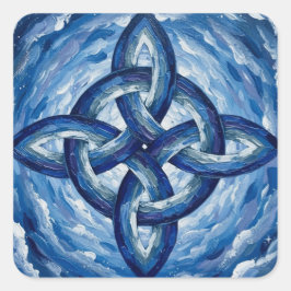 Adesivo Quadrado WitchesKnotFantasySky